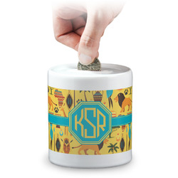 African Safari Coin Bank (Personalized)