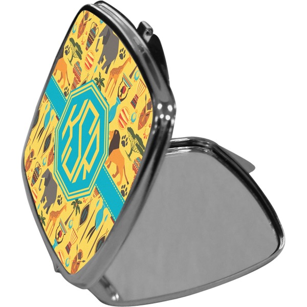 African Safari Compact Mirror (Side View)