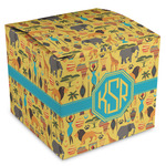 African Safari Cube Favor Gift Boxes (Personalized)