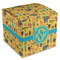 African Safari Cube Favor Gift Box - Front/Main