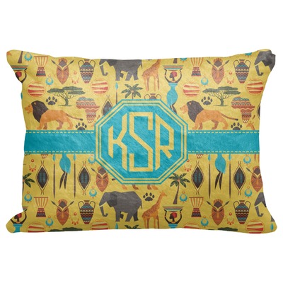 African Safari Decorative Baby Pillowcase - 16"x12" (Personalized)