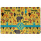 African Safari Dog Food Mat w/ Monogram