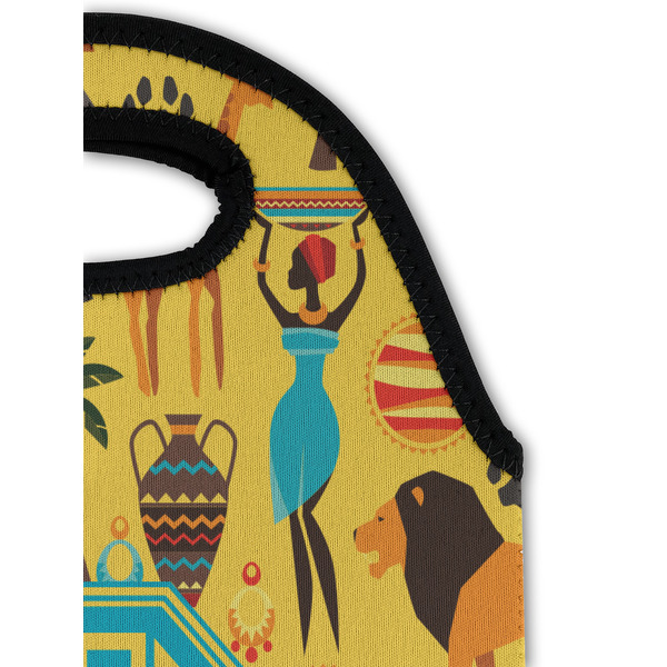 African Safari Double Wine Tote - Detail 1 (new)