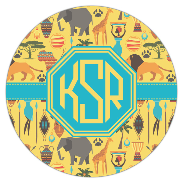 African Safari Drink Topper - Large - Single