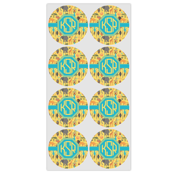 African Safari Drink Topper - Medium - Set of 12