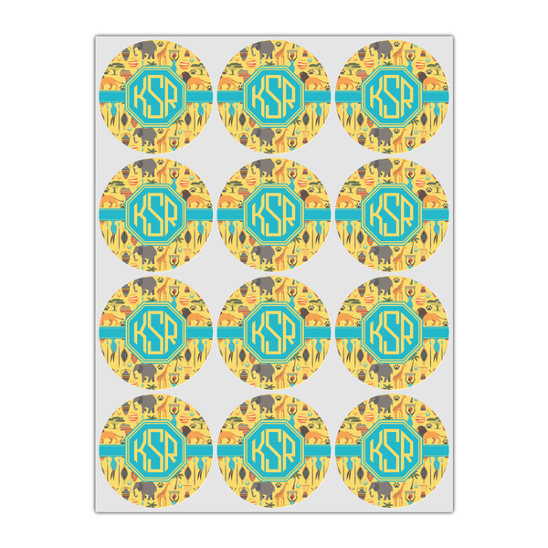 African Safari Drink Topper - Small - Set of 12