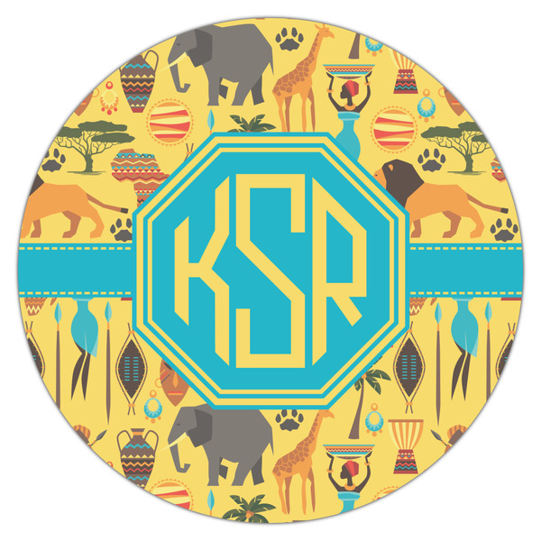 African Safari Drink Topper - XLarge - Single