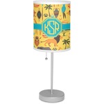 African Safari 7" Drum Lamp with Shade Linen (Personalized)