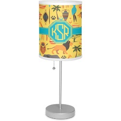 African Safari Lamp with Drum Shade (Personalized)