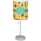 African Safari Drum Lampshade with base included