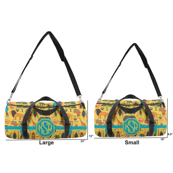 African Safari Duffle Bag Small and Large
