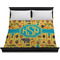 African Safari Duvet Cover - King - On Bed - No Prop