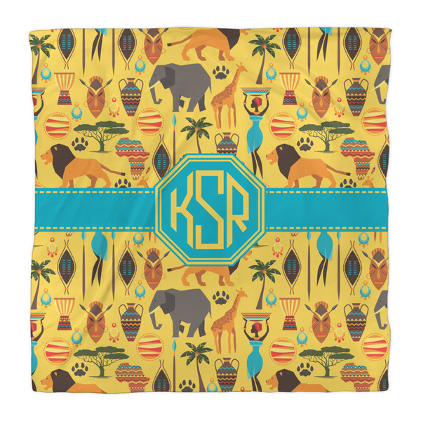 African Safari Duvet Cover - Queen - Front