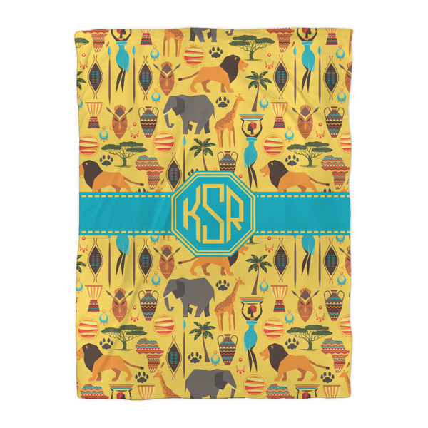 African Safari Duvet Cover - Twin XL - Front