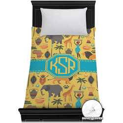 African Safari Duvet Cover - Twin XL (Personalized)