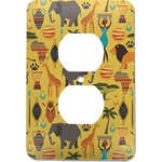 African Safari Electric Outlet Plate