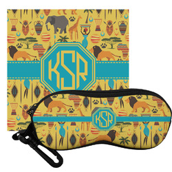 African Safari Eyeglass Case & Cloth (Personalized)