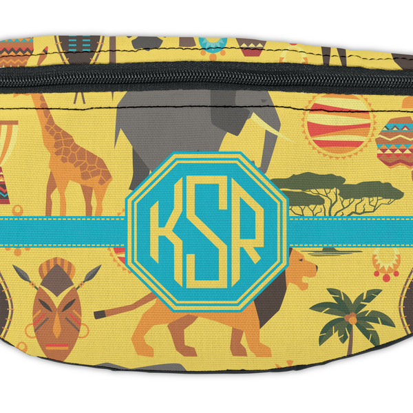 African Safari Fanny Pack - Closeup