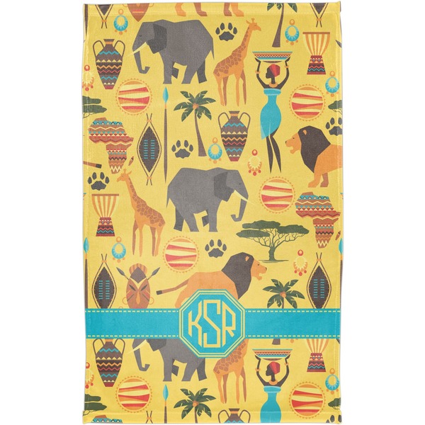 African Safari Finger Tip Towel - Full View