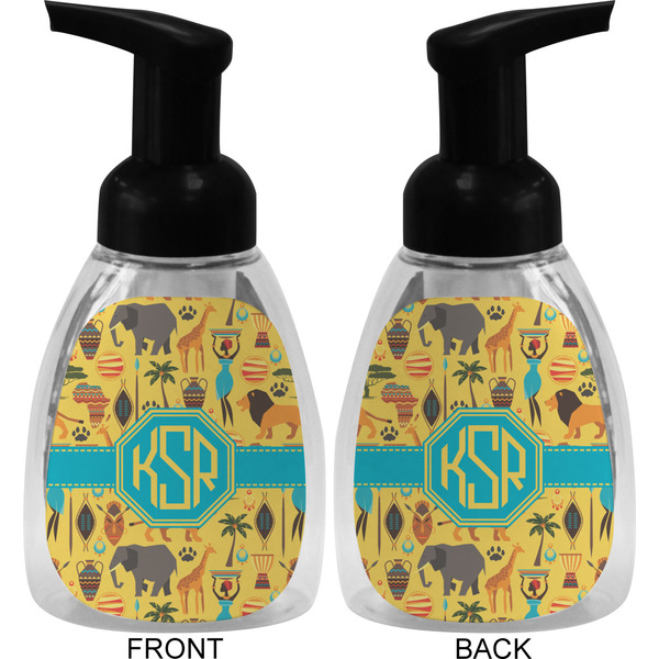 African Safari Foam Soap Bottle (Front & Back)