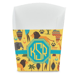 African Safari French Fry Favor Boxes (Personalized)