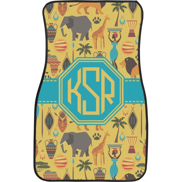African Safari Front Seat Car Mat