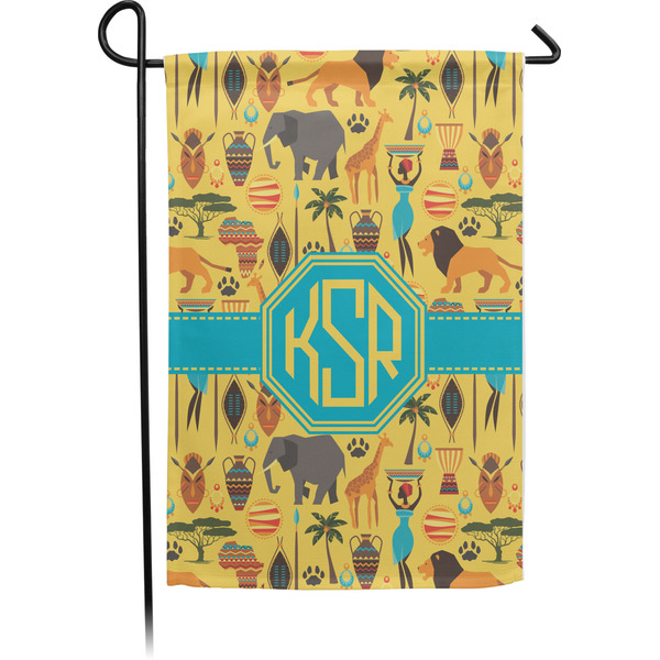 Custom African Safari Garden Flag (Personalized)
