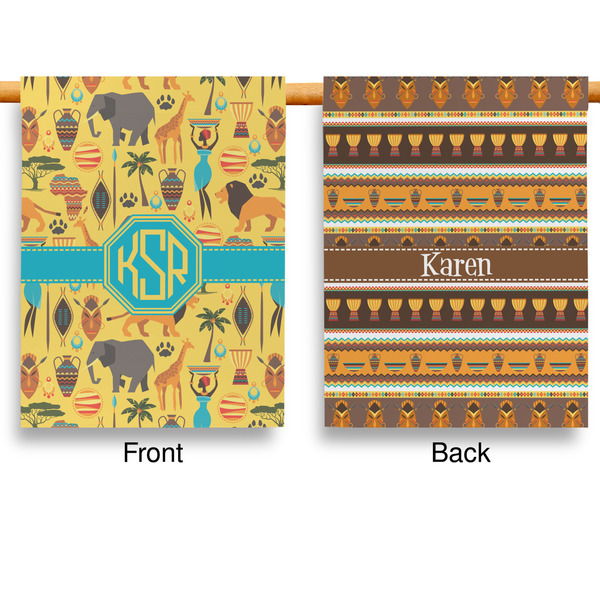 African Safari Garden Flags - Large - Double Sided - APPROVAL