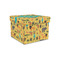 African Safari Gift Boxes with Lid - Canvas Wrapped - Small - Front/Main