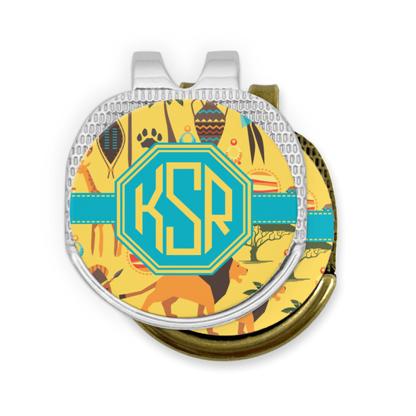 African Safari Golf Ball Marker Hat Clip - PARENT/MAIN