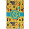 African Safari Golf Towel - Poly-Cotton Blend - Small w/ Monograms
