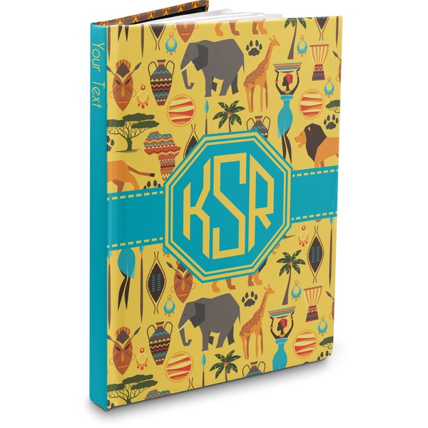Custom African Safari Hardbound Journal - 5.75" x 8" (Personalized)