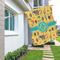 African Safari House Flags - Double Sided - LIFESTYLE