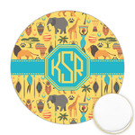 African Safari Printed Cookie Topper - 2.5" (Personalized)