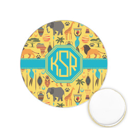 African Safari Printed Cookie Topper - 1.25" (Personalized)