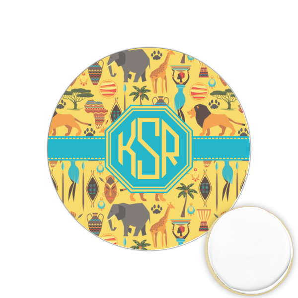Custom African Safari Printed Cookie Topper - 1.25" (Personalized)