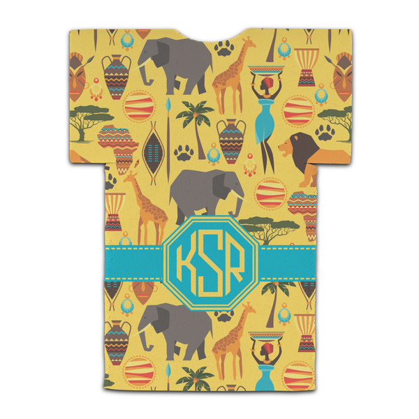 African Safari Jersey Bottle Cooler - BACK (flat)