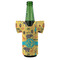 African Safari Jersey Bottle Cooler - Set of 4 - FRONT (on bottle)