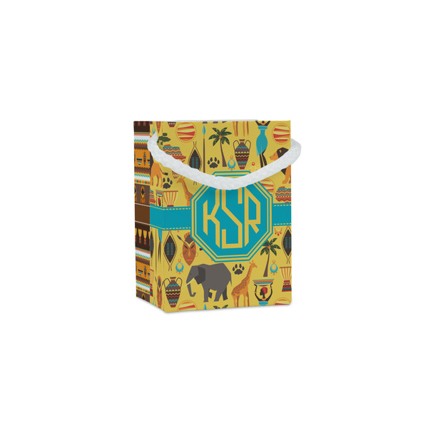 Custom African Safari Jewelry Gift Bags - Gloss (Personalized)
