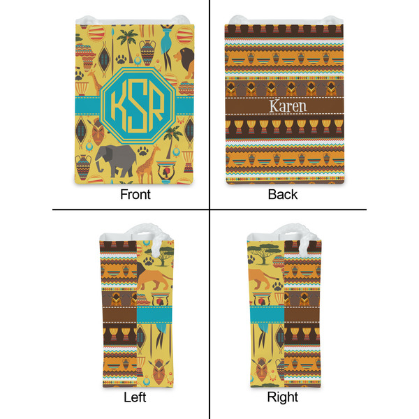 African Safari Jewelry Gift Bag - Matte - Approval