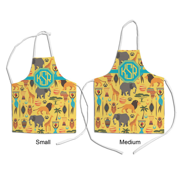 African Safari Kid's Aprons - Comparison
