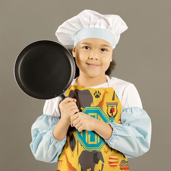 African Safari Kid's Aprons - Medium - Lifestyle