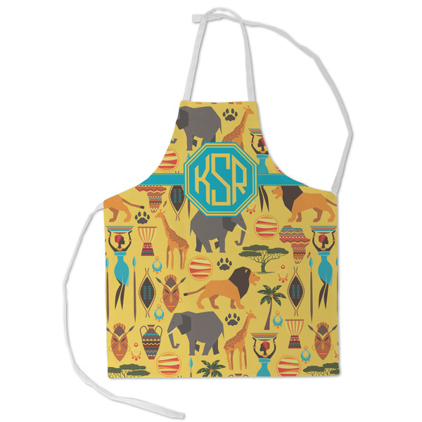 Custom African Safari Kid's Apron - Small (Personalized)