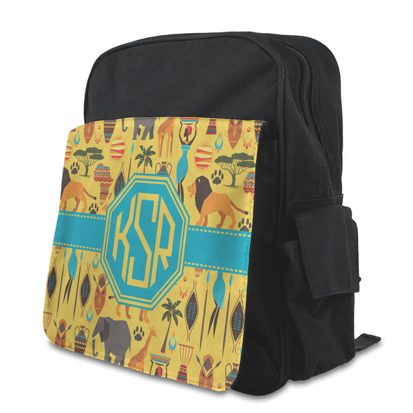 Custom African Safari Preschool Backpack (Personalized)