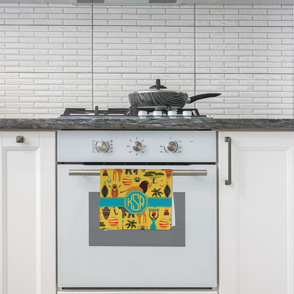 African Safari Kitchen Towel - Poly Cotton - Lifestyle