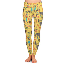 African Safari Ladies Leggings - Extra Large