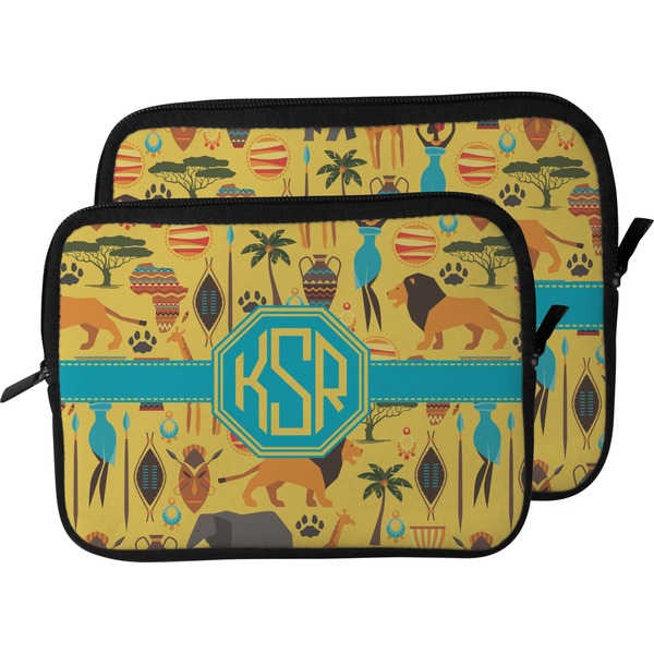 African Safari Laptop Sleeve (Size Comparison)