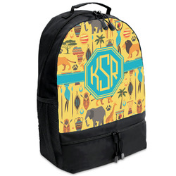 African Safari Backpacks - Black (Personalized)
