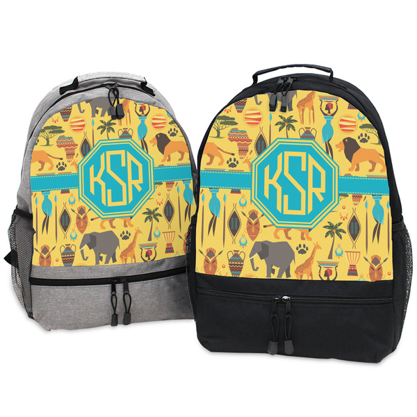 African Safari Large Backpacks - Both