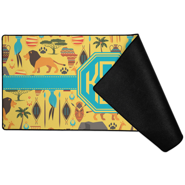 African Safari Large Gaming Mats - FRONT W/ FOLD
